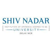 shiv nadar university logo image