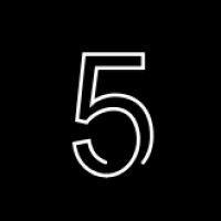 number 5 logo image