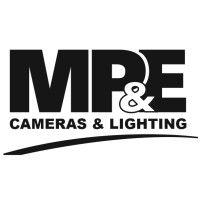 mp&e cameras and lighting logo image