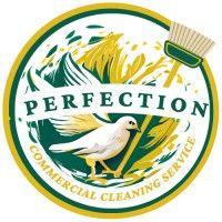 perfection commercial cleaning service logo image