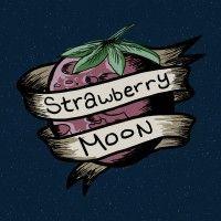 strawberry moon records logo image