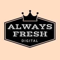 always fresh digital logo image