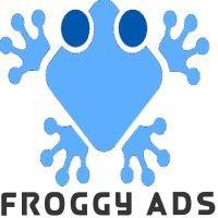 premium ad network for professional media buyers - froggyads.com logo image