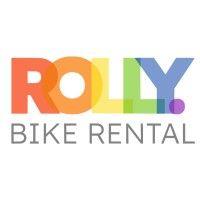 rolly bike rental logo image