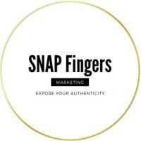 snap fingers marketing logo image