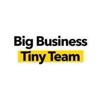 big business tiny team logo image