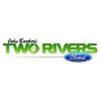 john barker's two rivers ford logo image