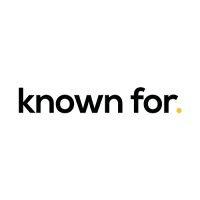 knownfor. logo image