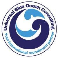 universal blue ocean consultant logo image