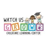 watch us grow child care learning center logo image