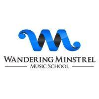 wandering minstrel music school logo image