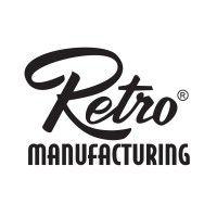 retro manufacturing logo image