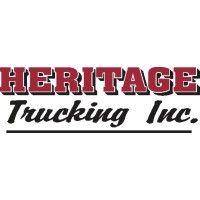 heritage trucking, inc. logo image