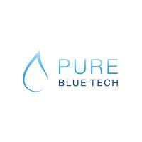 pure blue tech logo image