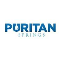 puritan springs water logo image