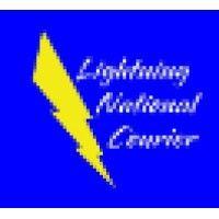 lightning national courier llc logo image