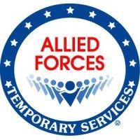 allied forces temporary services logo image