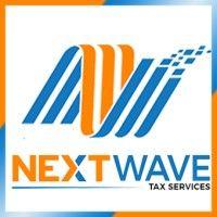 next wave tax services logo image