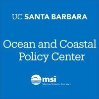 the ocean and coastal policy center at ucsb logo image