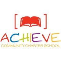 achieve community charter school logo image