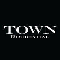 town residential logo image