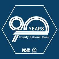 county national bank logo image