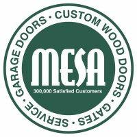 mesa garage doors logo image