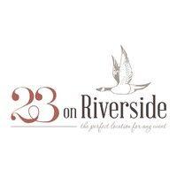 23 on riverside logo image