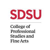 college of professional studies and fine arts at san diego state university logo image