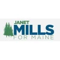 janet mills for governor logo image