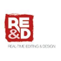 real-time editing and design ltd (re&d) logo image