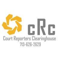 court reporters clearinghouse logo image