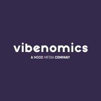 vibenomics, a mood media company logo image