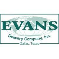 evans delivery dallas logo image