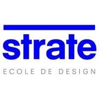 strate, ecole de design logo image