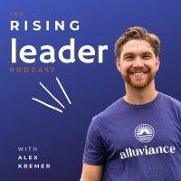 the rising leader podcast logo image