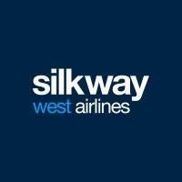 silk way west airlines logo image