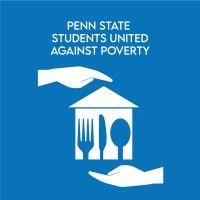 penn state students united against poverty logo image