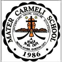 mater carmeli school logo image