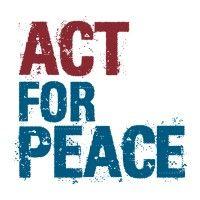 act for peace logo image