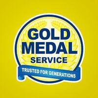 gold medal service logo image