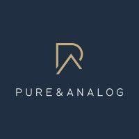 pure & analog logo image