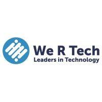 we r tech - leaders in technology logo image