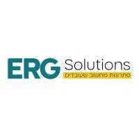 erg solutions logo image