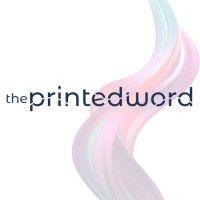 the printed word logo image