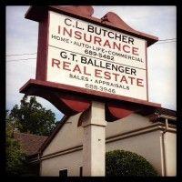 cl butcher insurance agency logo image