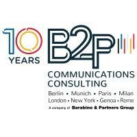 b2p communications consulting logo image