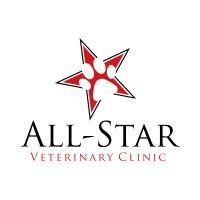 all-star veterinary clinic logo image