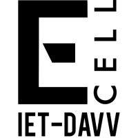 e-cell iet davv logo image