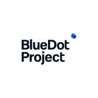 blue dot project logo image